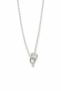 Imagem de Colar coração e Aliança Prateada